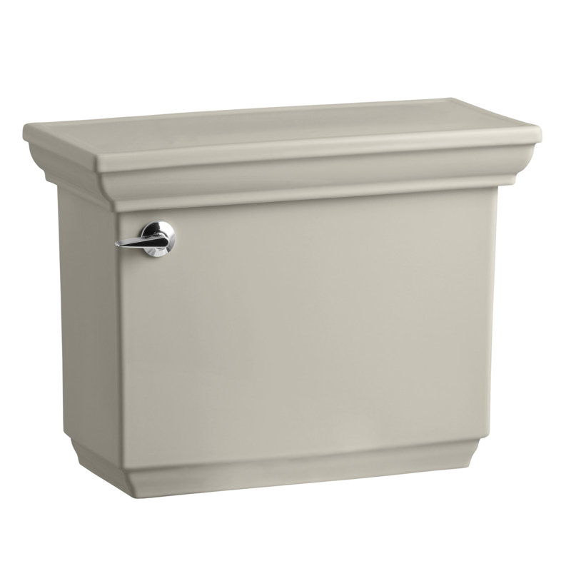 Memoirs® Stately Comfort Height 1.28 GPF Elongated Two-Piece Toilet, Sandbar, Left-Hand