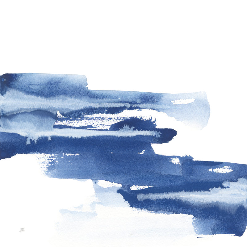 Faize Classic Blue V, 12" H x 12" W x 1.25" D