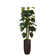 Panama 88.25'' Faux Devil's Ivy (Scindapsus Aureus) Tree in Stone Planter