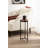 Eveland Round Glass Drink Table