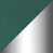 Green Velvet/Silver