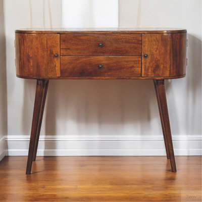 Solid Wood Grove Chestnut Console Table