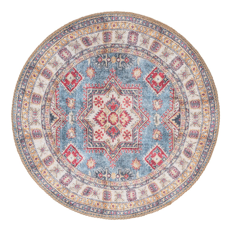 Mazzie Performance Chenille Floral Indoor Rug