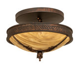 Hoja 3 - Light Semi Flush Mount