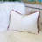 JOY Embroidered Christmas Throw Pillow