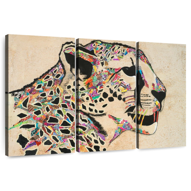 Brampt, plaines du Serengeti I, H 24 po x l 38 po