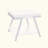 Rectangular End Table With Bottom Shelf