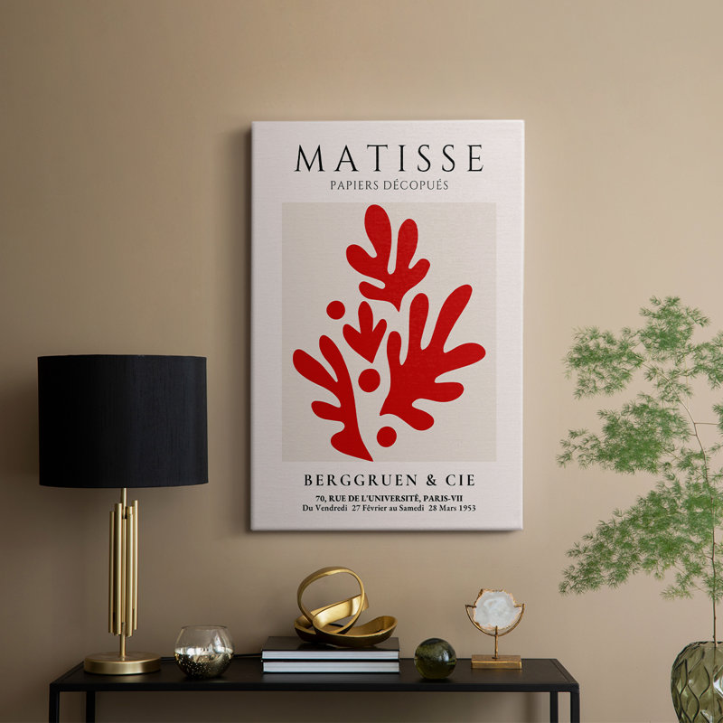 Matisse CLXIX, reproduction encadrée - galerie Cavas sur mesure, H 12 po x l 8 po