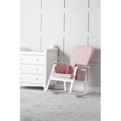 Dursley Rocking Chair - Blush Pink