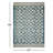 Homer Machine Woven Checkered Indoor Outdoor Area Rug-837840838