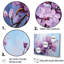 Lilas mauves sur fond de charme II sur toile-274806441-274806446