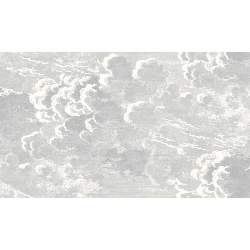 Fornasetti Senza Tempo Wallpaper Roll, Soot/Snow