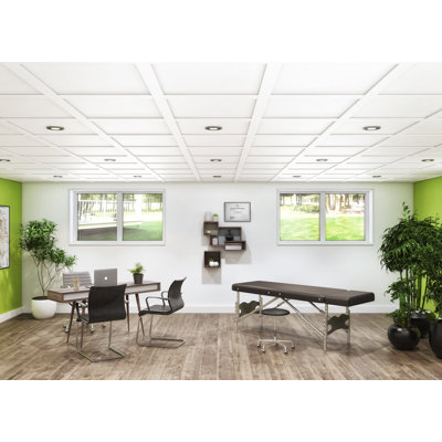 Suspended Ceiling Tile and Grid Kit