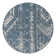 Bonnetta Geometric Machine Woven Polypropylene Indoor / Outdoor Area Rug in Blue/Ivory