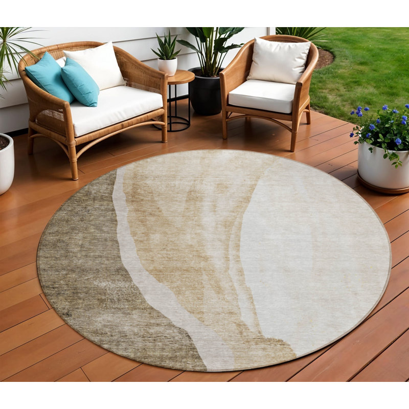 Tapis rond 8 po