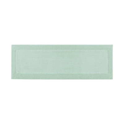 1 tapis de bain réversible 100% coton 3000 g / m² touffeté 3000 g / m²