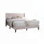 Lit tapissier en velours