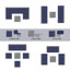 Kristleifur Rattan 6 - Person Seating Group With Cushions-68747629-68747628