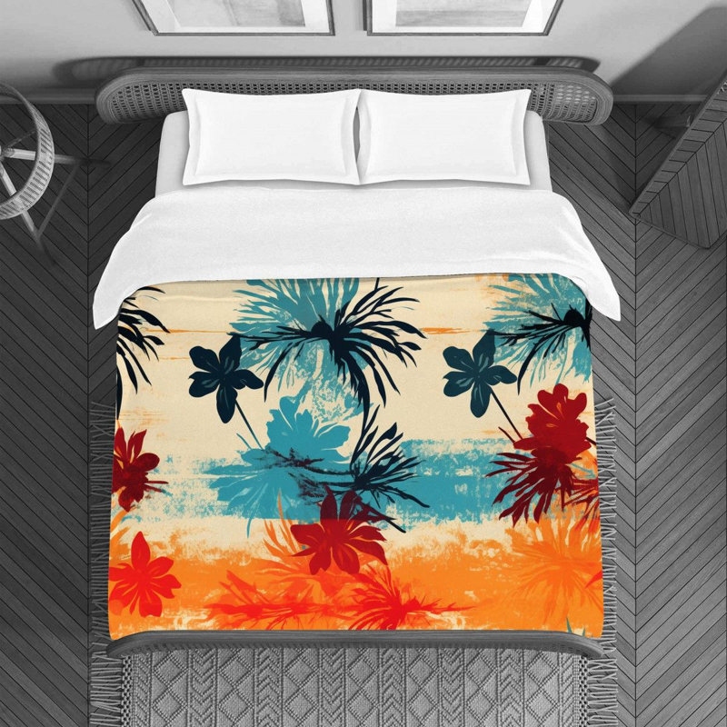 Floral Duvet Cover, Twin Duvet Cover