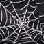 Fauteuil à billes 3 pi Spiderweb, noir et blanc