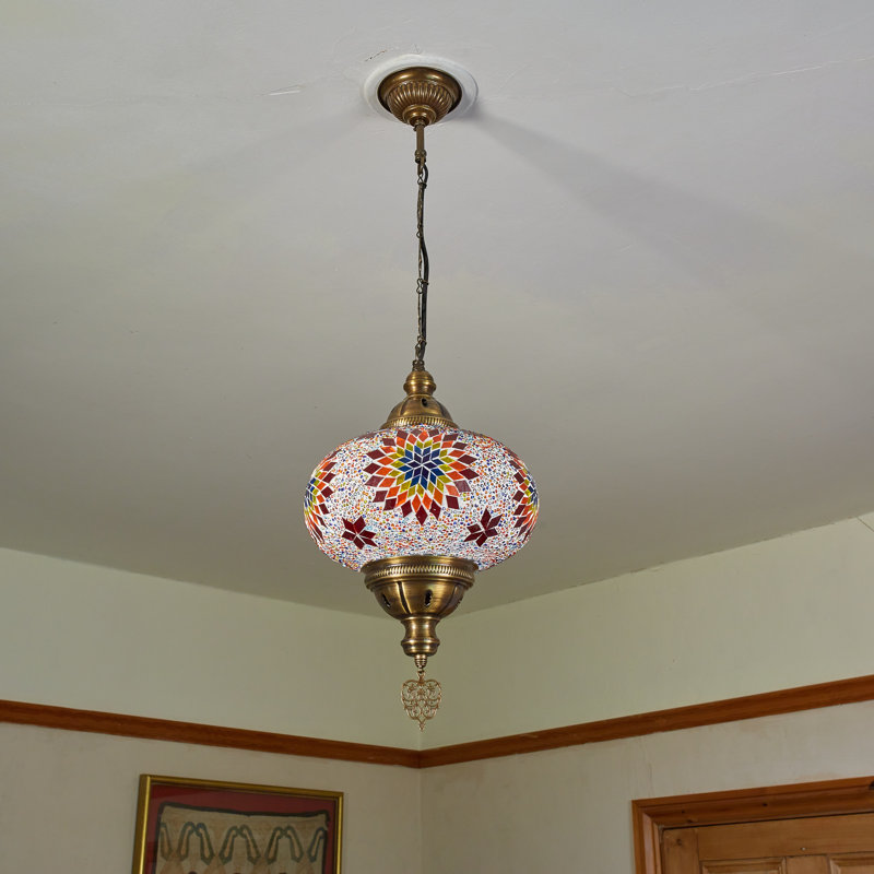 Goggin 1 - Light Bronze Single Pendant