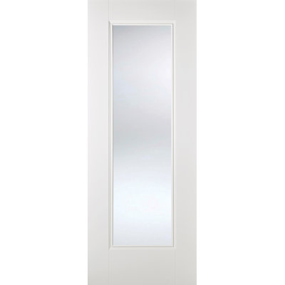 Eindhoven Glazed Primed White Internal Door