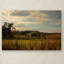 «Rusty Barn at Sunset», reproduction de photo sur toile tendue Vidur-22073468