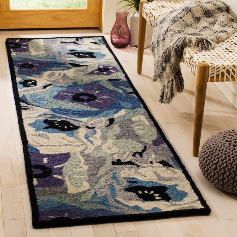 Martha Stewart Hand Tufted Wool Pile Floral Rug