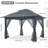 13 Ft. W x 13 Ft. D Steel Patio Gazebo-54380183
