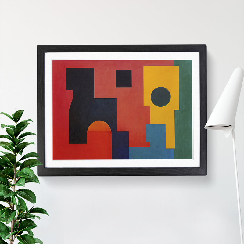 Minimalism - Framed Print, 34cm H x 46cm W, Black Framed