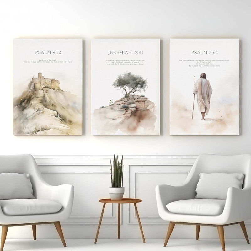 3 Piece Wrapped Canvas Print