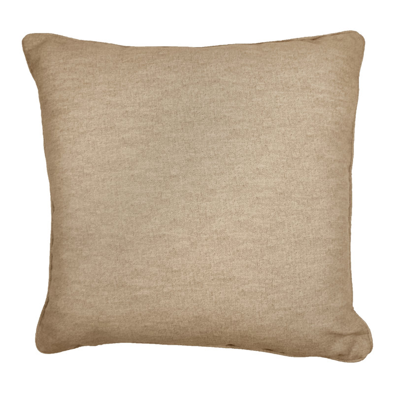 Square Cushion Cover, Natural