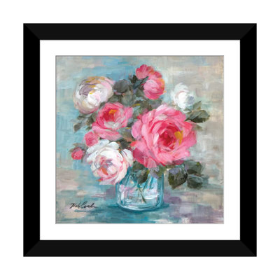 « summer roses ii », impression sur toile