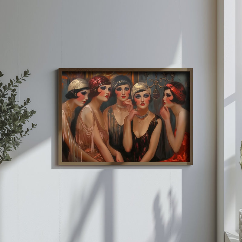 Elegant Decorative Framed MDF Painting, 13.8 x 18.5 x 0.1 inches | 100% MDF with 3 mm Thickness, 100% Pine Wood Frame | UV Printed Artwork for Stylish Home Decor, Perfect for Living Room or Office