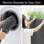 3 Pcs Non Slip Chenille Bath Mat Set,High Water Absorbent Density Soft Microfiber Toilet Mat Toilet Pedestal Mat Machine Washable Bathroom Mats Carpet 50X50cm/40X60cm/50X80cm (Gray)-803875215