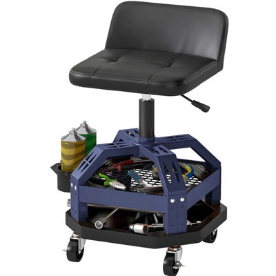 Adjustable Height Ergonomic Stool with Wheels