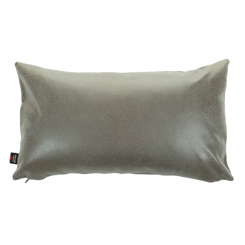 Cheer Animal Print Rectangular Cushion, Grey