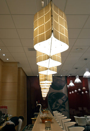 Hola 3 - Light Pendant, Orange