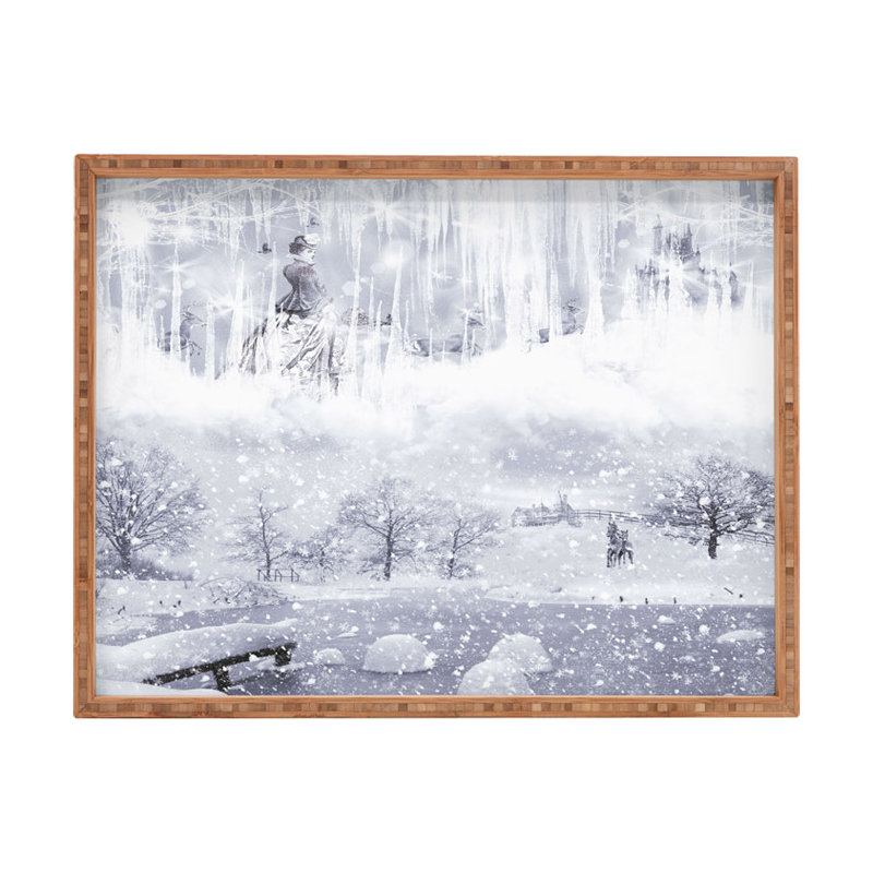 Grand repose-pieds/table basse snow