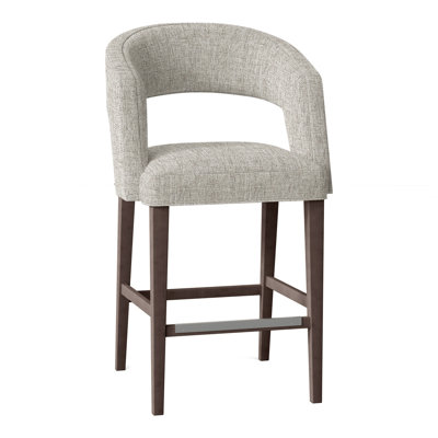 Bryant Upholstered Stool with Solid Wood Frame
