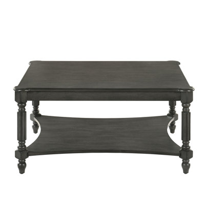 Locke Solid Wood Square Coffee Table