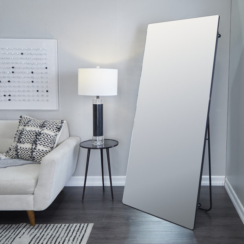 Cosmoliving By Cosmopolitan Modern Metal Floor Mirror