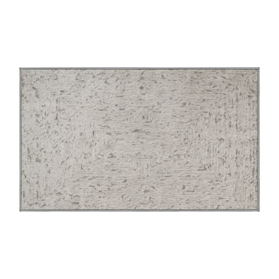 Tapis gris lavable à la machine