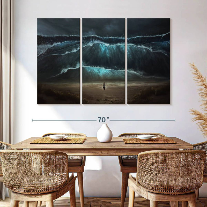 Gillard Tidal Wave, 42" H x 65" W