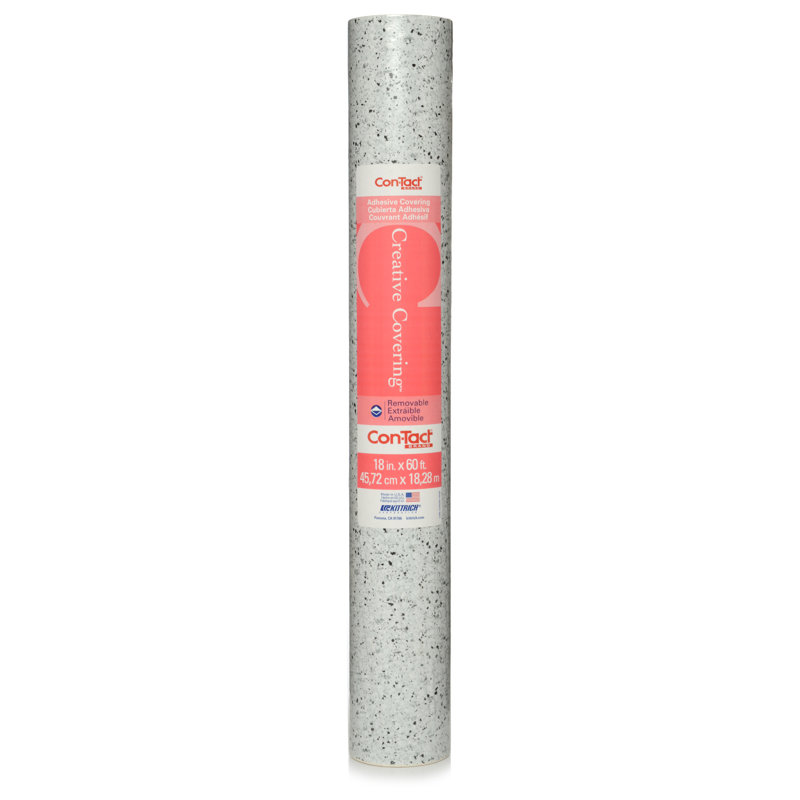 Doublure de tablette adhésive pour revêtement créatif, Noir / Blanc