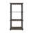 Easy Twist Assembly 4-Tier Multipurpose Shelf In Dark Grey-124628699