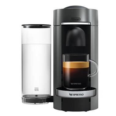 ChefWave Kava Mini Espresso Machine for Nespresso Compatible Capsule with  Holder and Cups (Black) - CW-NCM01B