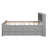 Full Size Platform Bed with Storage Headboard-117190703-117190706