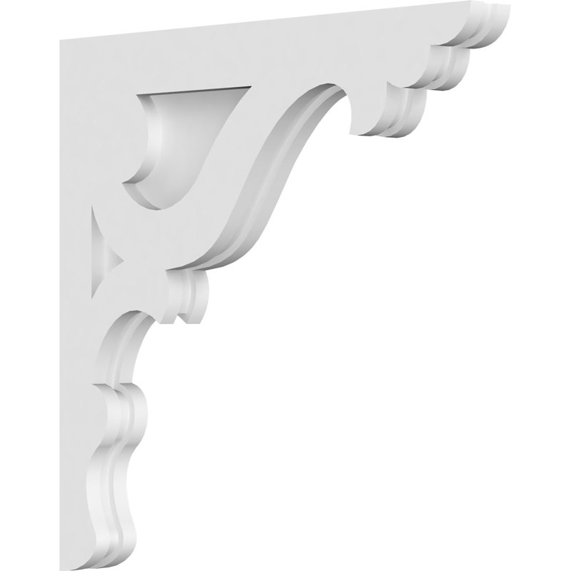 1 corbeau en PVC de qualité architecturale Cornelia, H 18 po x l 18 po x P 1,875 po