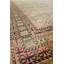 Tapis unique gris / taupe / rose 7 pi x 14 pi 9 po Khotan